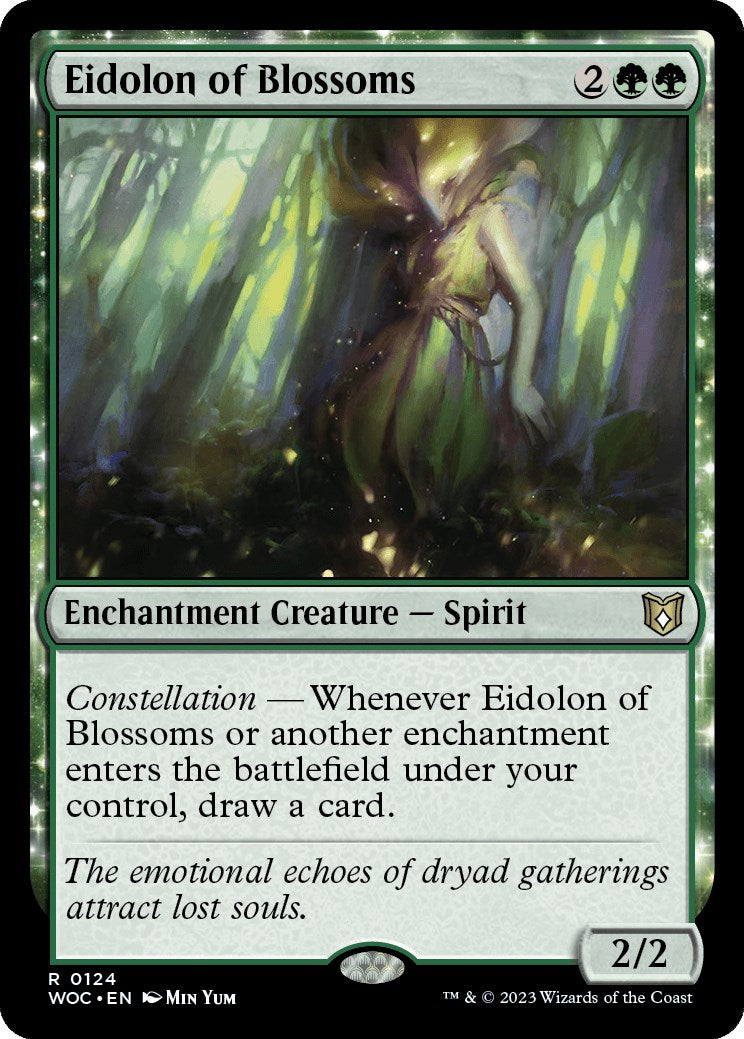 Eidolon of Blossoms [Wilds of Eldraine Commander] | Card Citadel