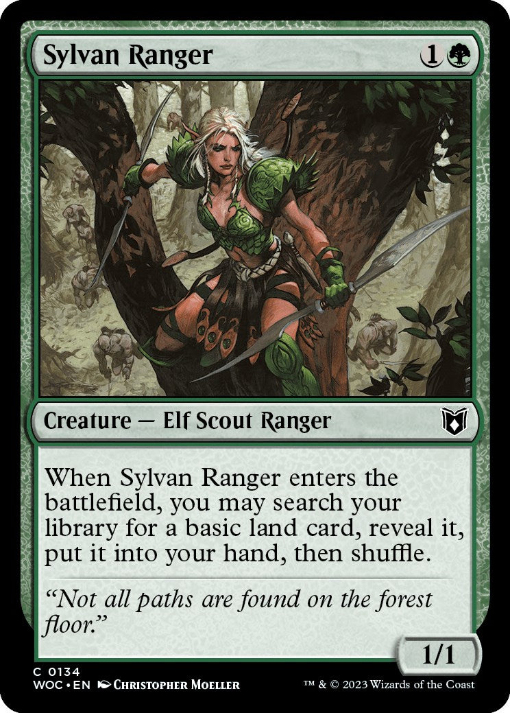 Sylvan Ranger [Wilds of Eldraine Commander] | Card Citadel