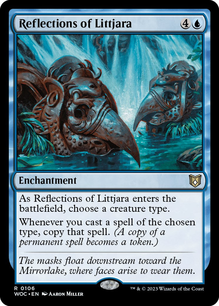 Reflections of Littjara [Wilds of Eldraine Commander] | Card Citadel