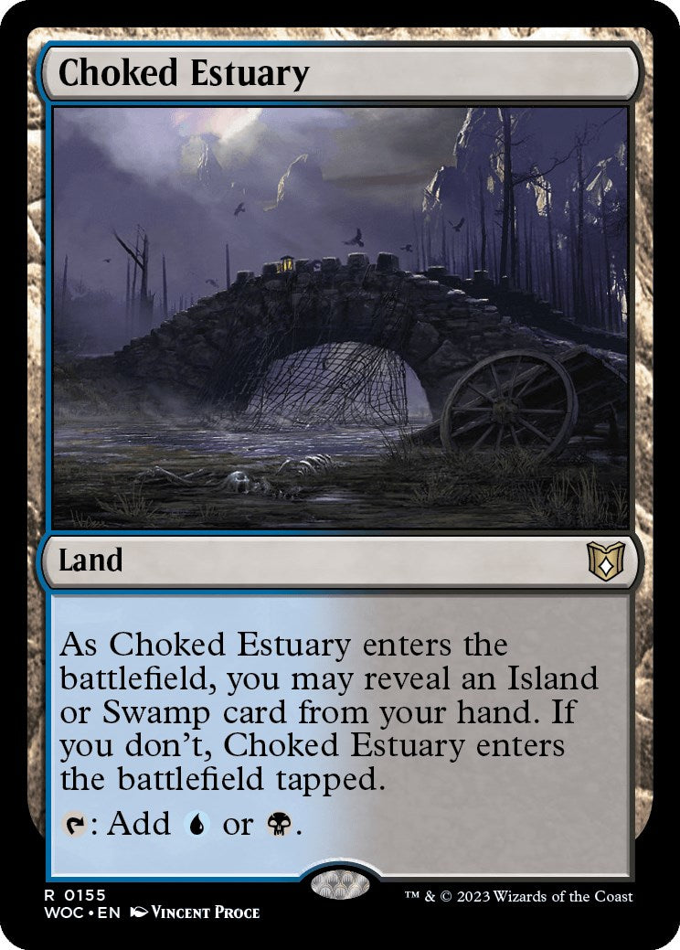 Choked Estuary [Wilds of Eldraine Commander] | Card Citadel