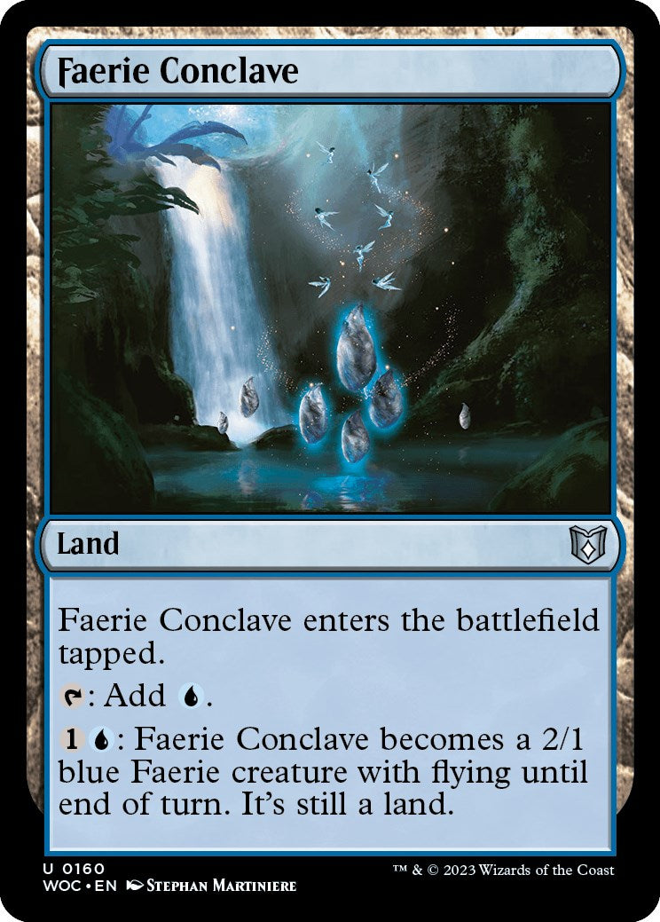 Faerie Conclave [Wilds of Eldraine Commander] | Card Citadel