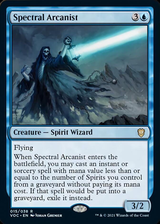 Spectral Arcanist [Innistrad: Crimson Vow Commander] | Card Citadel