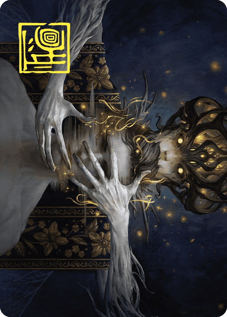 Ego Drain Art Card (Gold-Stamped Signature) [Wilds of Eldraine Art Series] | Card Citadel