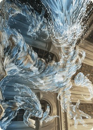 Splashy Spellcaster Art Card [Wilds of Eldraine Art Series] | Card Citadel