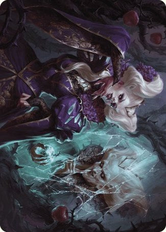 Conceited Witch Art Card [Wilds of Eldraine Art Series] | Card Citadel