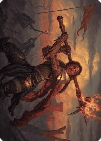 Imodane, the Pyrohammer Art Card [Wilds of Eldraine Art Series] | Card Citadel