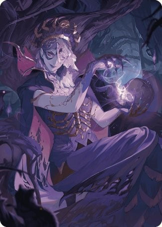 Necropotence Art Card [Wilds of Eldraine Art Series] | Card Citadel