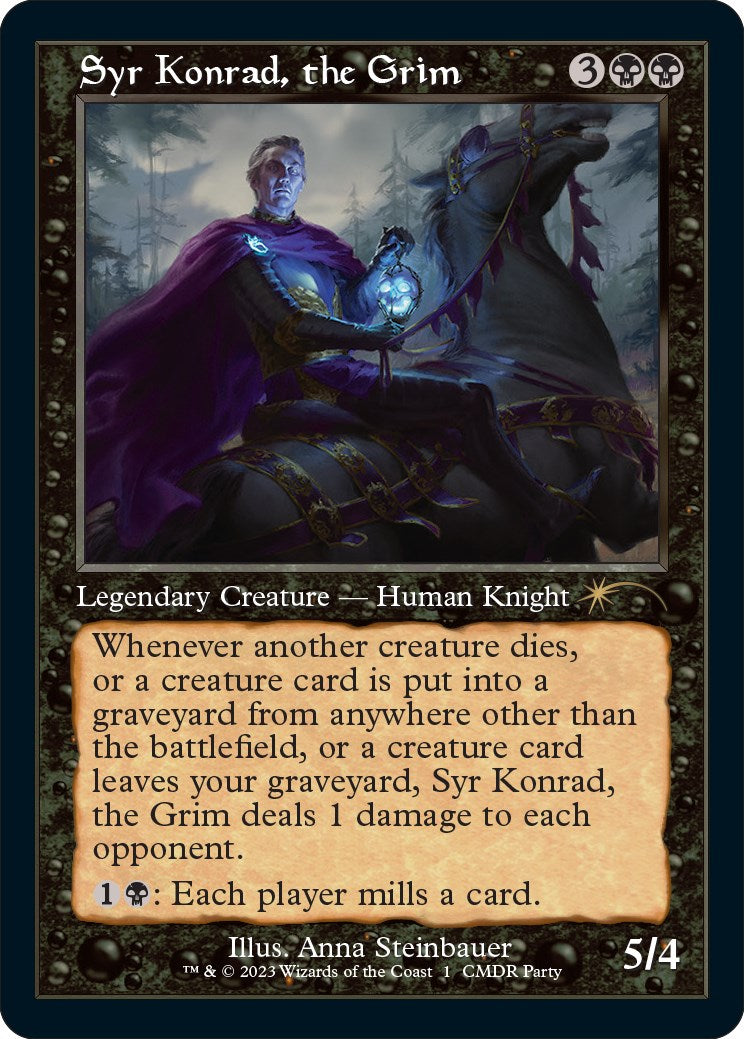 Syr Konrad, the Grim (Retro) [MagicFest 2023] | Card Citadel