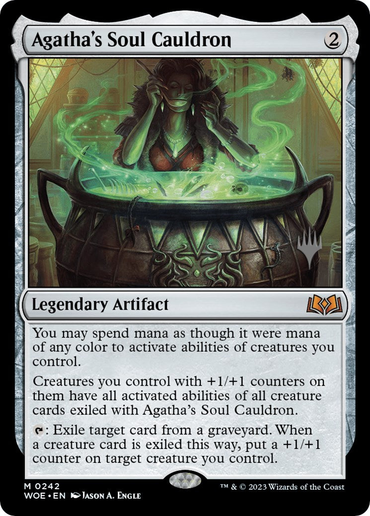 Agatha's Soul Cauldron (Promo Pack) [Wilds of Eldraine Promos] | Card Citadel