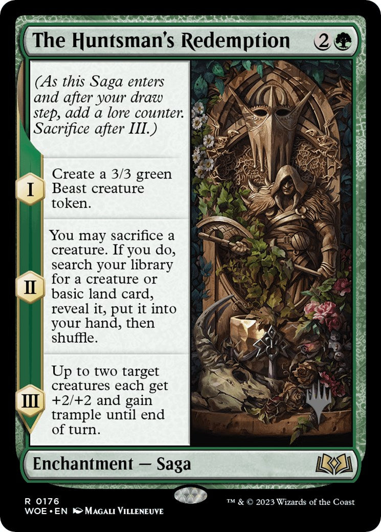 The Huntsman's Redemption (Promo Pack) [Wilds of Eldraine Promos] | Card Citadel