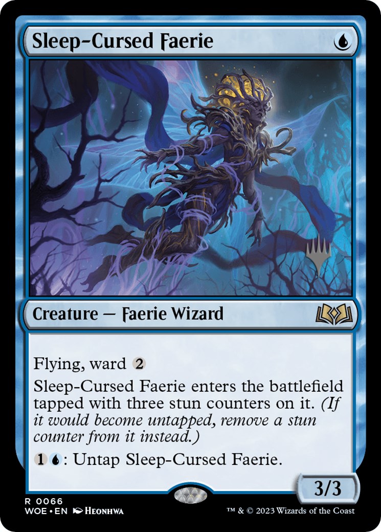 Sleep-Cursed Faerie (Promo Pack) [Wilds of Eldraine Promos] | Card Citadel