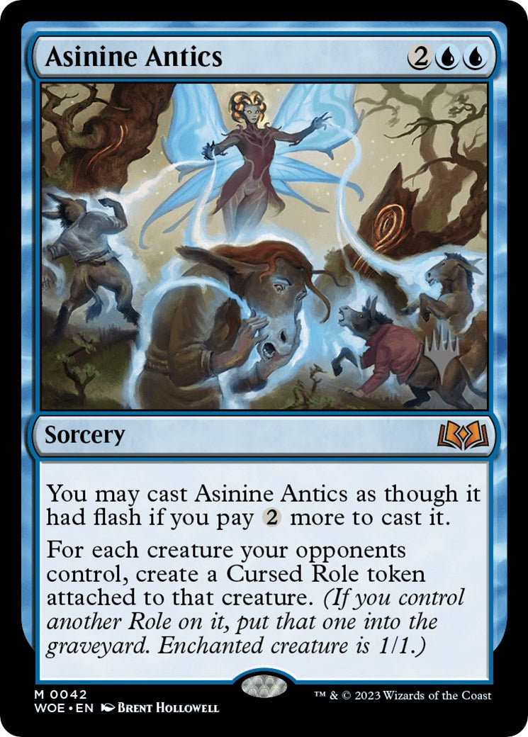 Asinine Antics (Promo Pack) [Wilds of Eldraine Promos] | Card Citadel