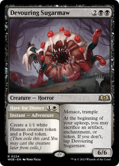 Devouring Sugarmaw // Have for Dinner(Promo Pack) [Wilds of Eldraine Promos] | Card Citadel