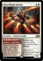 Heartflame Duelist // Heatflame Duelist (Promo Pack) [Wilds of Eldraine Promos] | Card Citadel