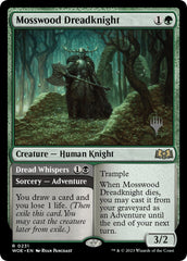 Mosswood Dreadknight // Dread Whispers (Promo Pack) [Wilds of Eldraine Promos] | Card Citadel