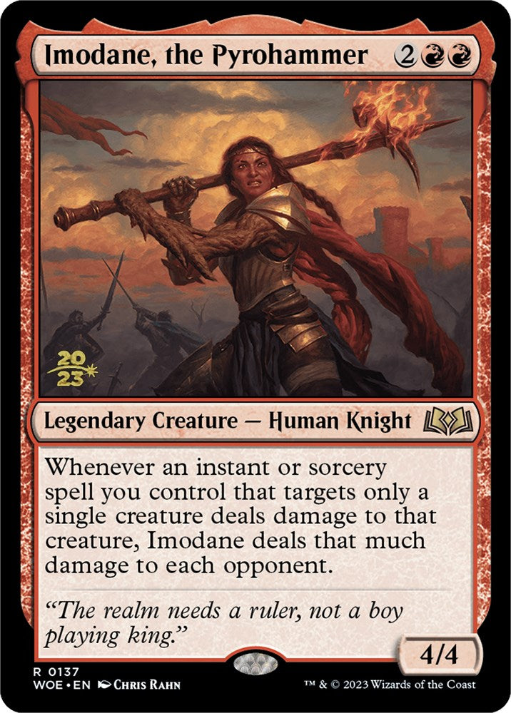 Imodane, the Pyrohammer [Wilds of Eldraine Prerelease Promos] | Card Citadel