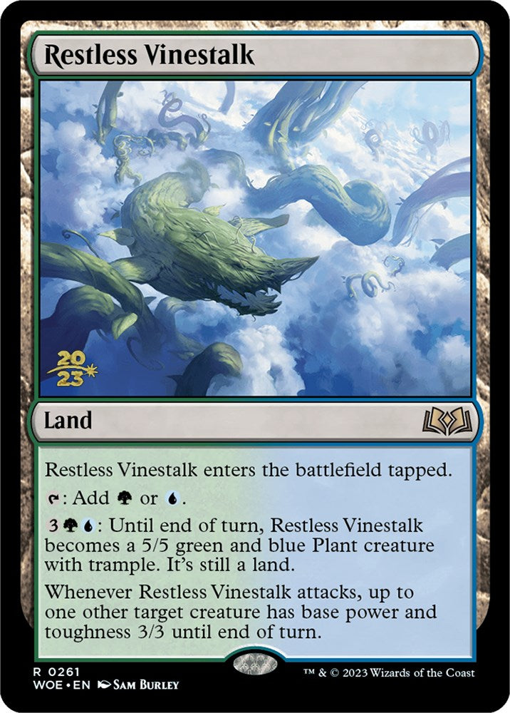 Restless Vinestalk [Wilds of Eldraine Prerelease Promos] | Card Citadel