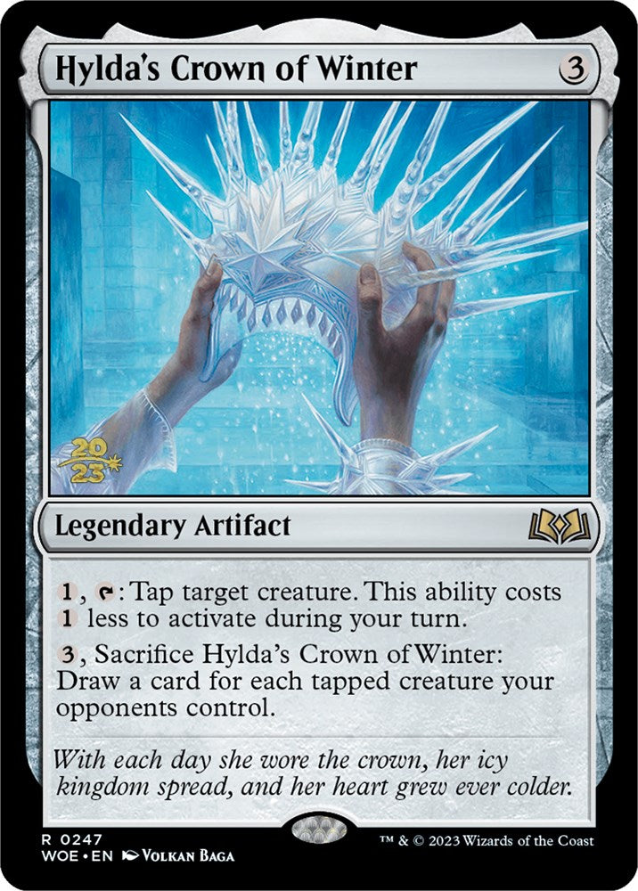 Hylda's Crown of Winter [Wilds of Eldraine Prerelease Promos] | Card Citadel