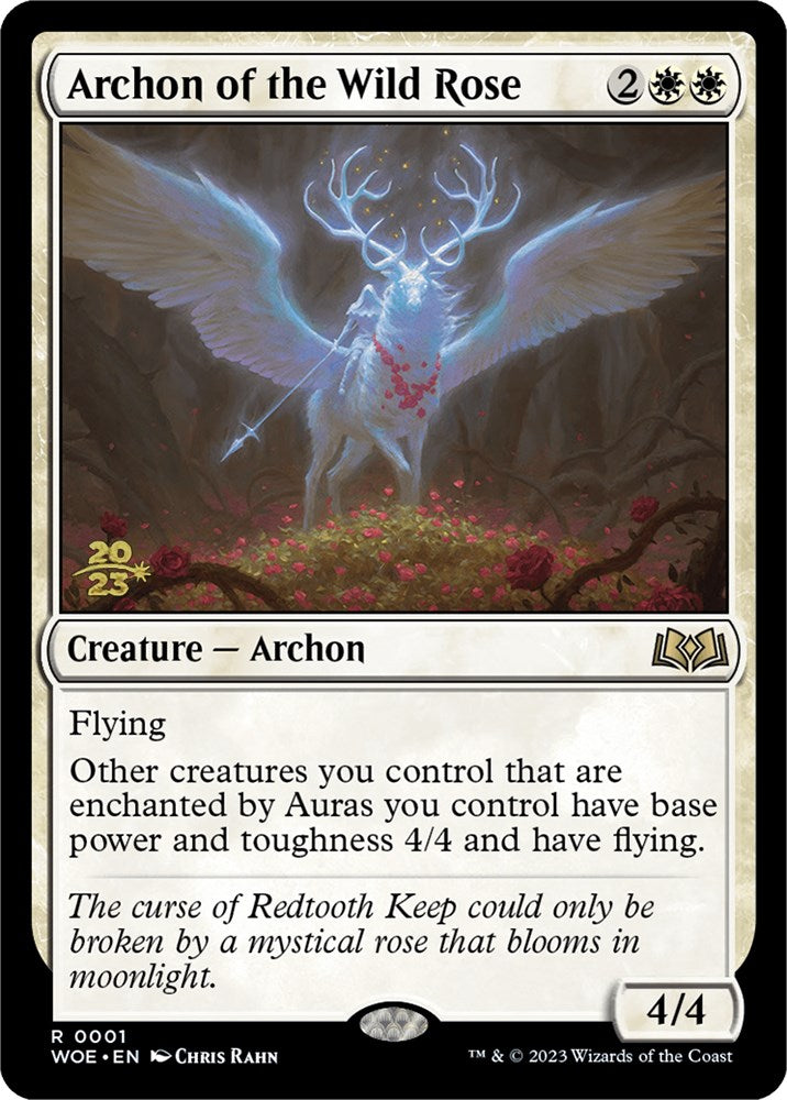 Archon of the Wild Rose [Wilds of Eldraine Prerelease Promos] | Card Citadel