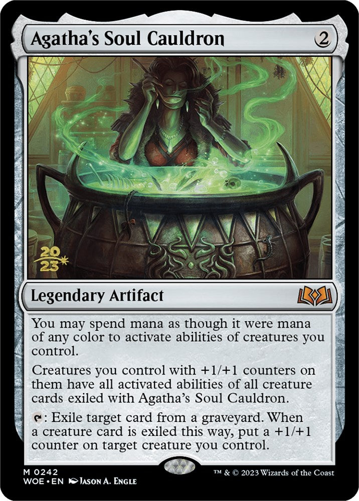 Agatha's Soul Cauldron [Wilds of Eldraine Prerelease Promos] | Card Citadel