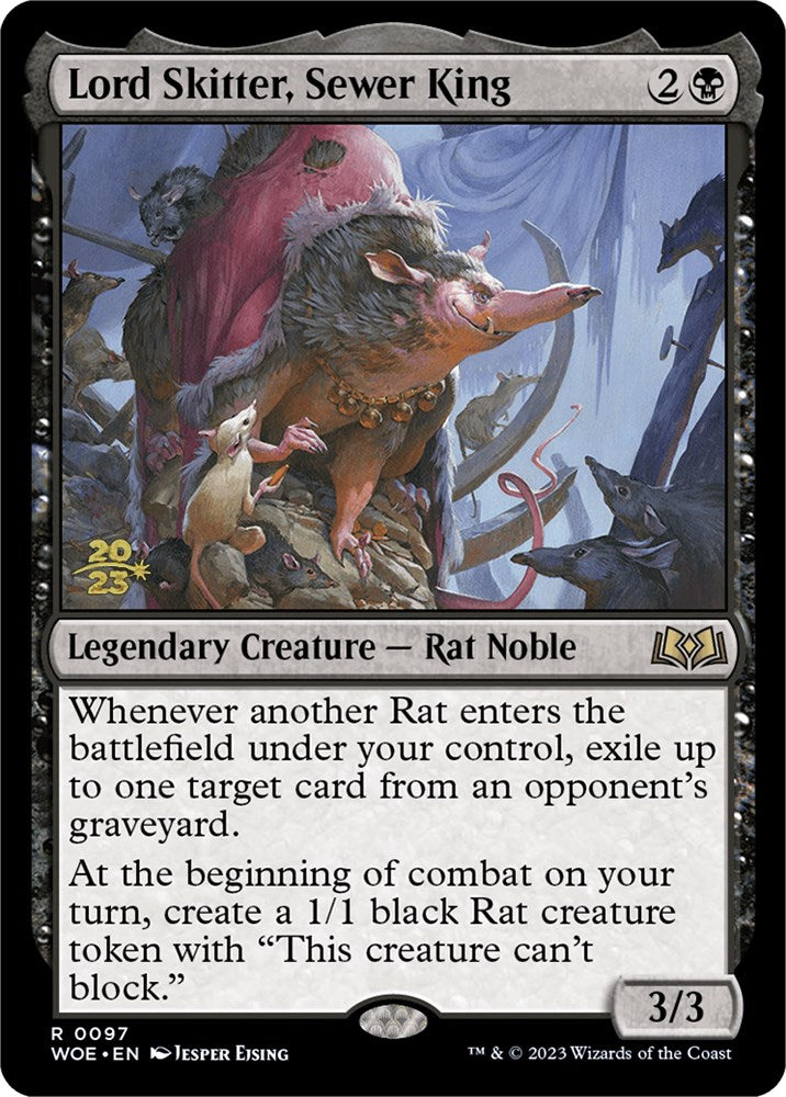 Lord Skitter, Sewer King [Wilds of Eldraine Prerelease Promos] | Card Citadel