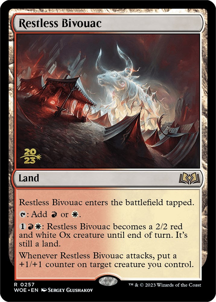 Restless Bivouac [Wilds of Eldraine Prerelease Promos] | Card Citadel