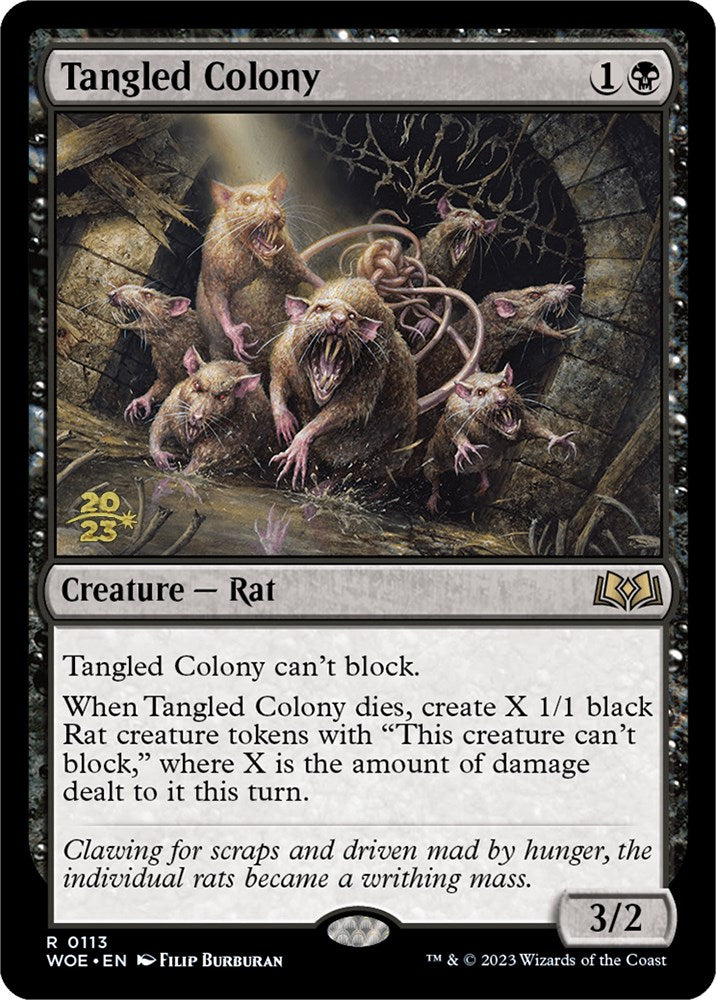 Tangled Colony [Wilds of Eldraine Prerelease Promos] | Card Citadel