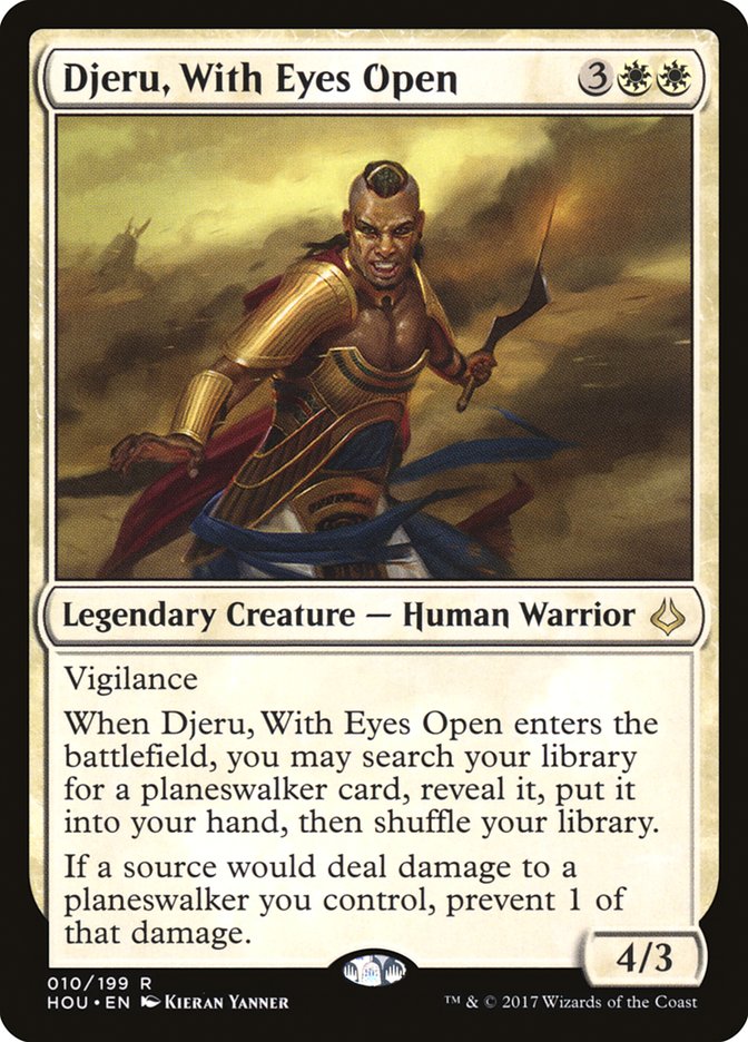 Djeru, With Eyes Open [Hour of Devastation] | Card Citadel