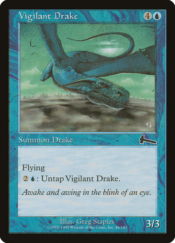 Vigilant Drake [Urza's Legacy] | Card Citadel