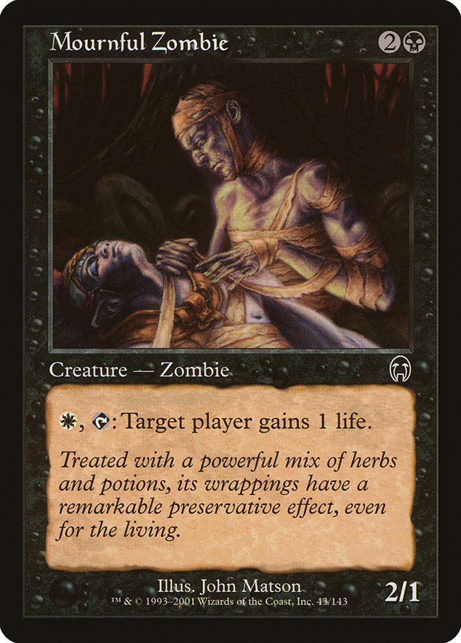 Mournful Zombie [Apocalypse] | Card Citadel