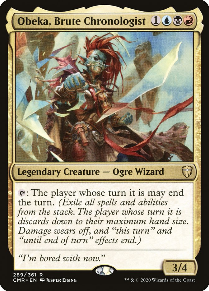 Obeka, Brute Chronologist [Commander Legends] | Card Citadel