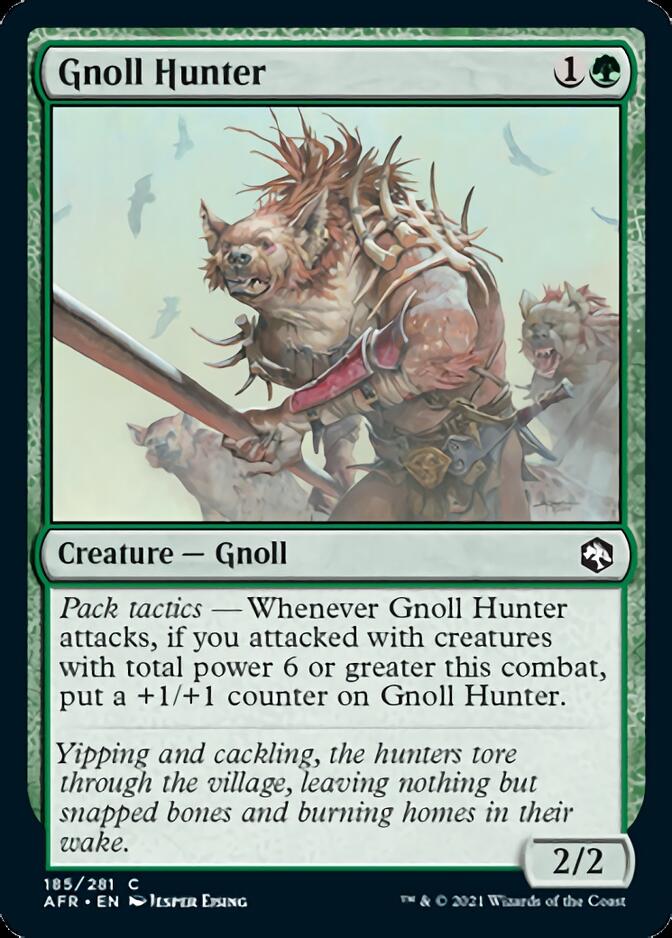 Gnoll Hunter [Dungeons & Dragons: Adventures in the Forgotten Realms] | Card Citadel