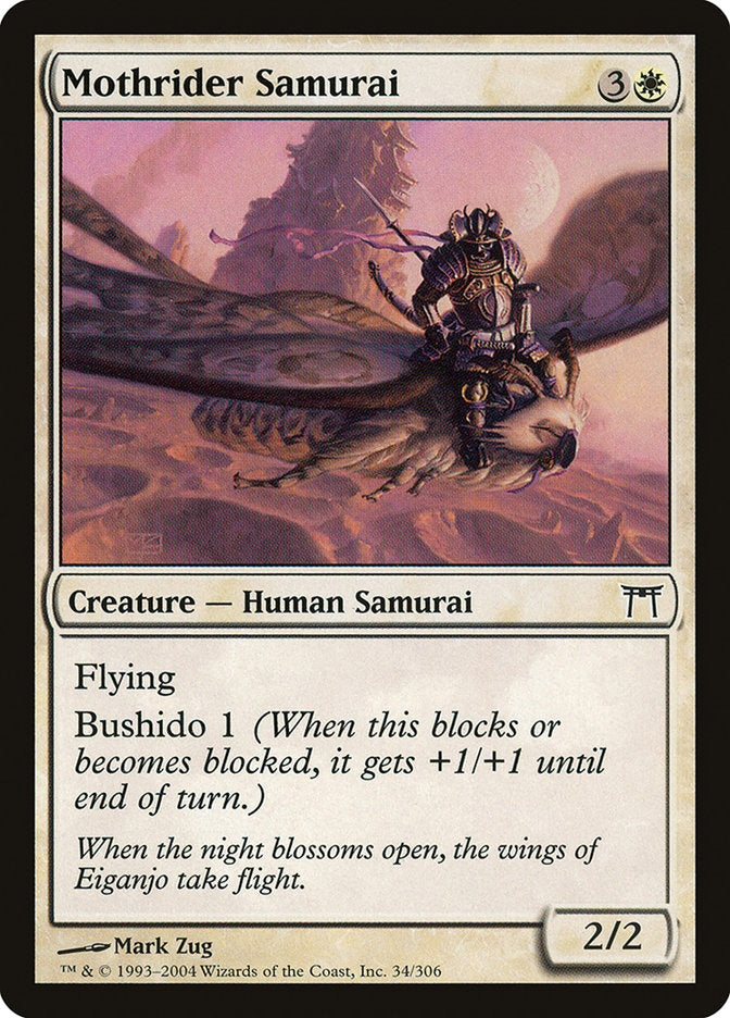 Mothrider Samurai [Champions of Kamigawa] | Card Citadel