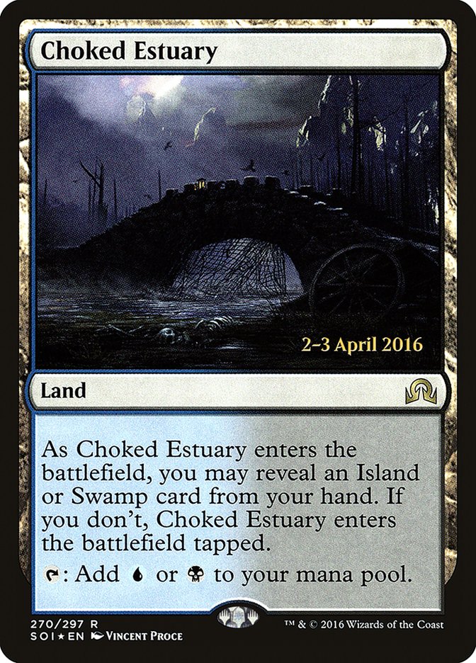 Choked Estuary [Shadows over Innistrad Promos] | Card Citadel
