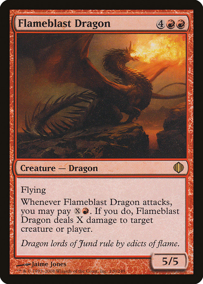 Flameblast Dragon [Shards of Alara] | Card Citadel