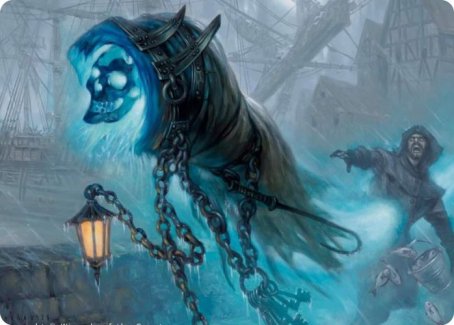 Nebelgast Intruder Art Card [Innistrad: Midnight Hunt Art Series] | Card Citadel