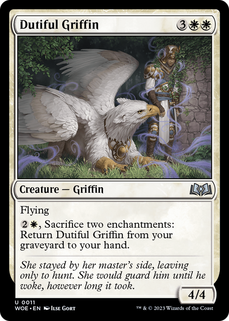 Dutiful Griffin [Wilds of Eldraine] | Card Citadel