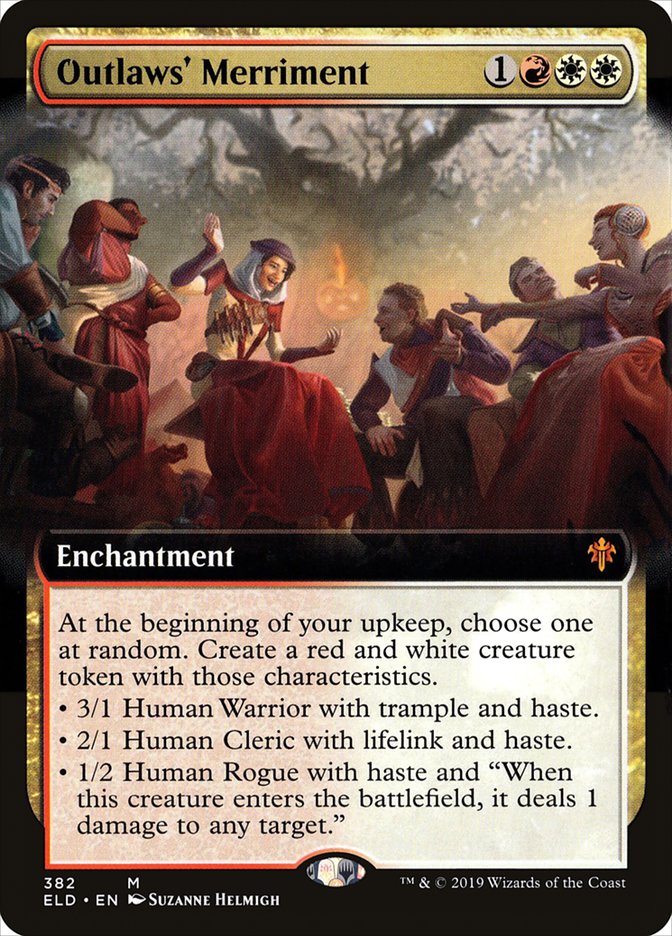 Outlaws' Merriment (Extended Art) [Throne of Eldraine] | Card Citadel