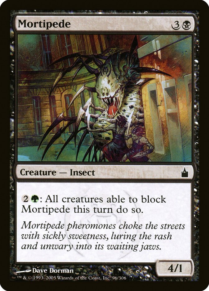 Mortipede [Ravnica: City of Guilds] | Card Citadel