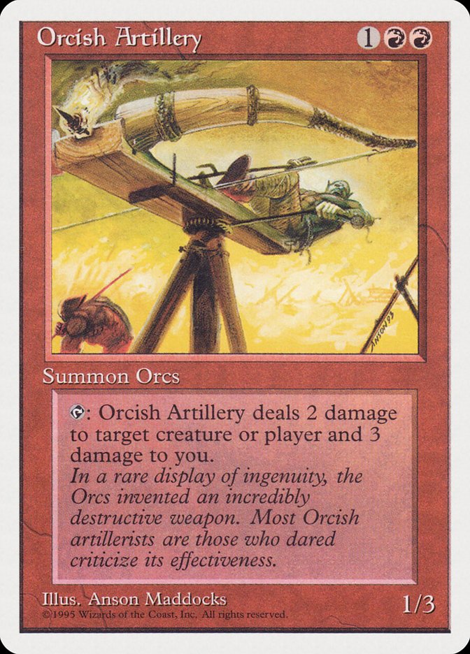 Orcish Artillery [Rivals Quick Start Set] | Card Citadel