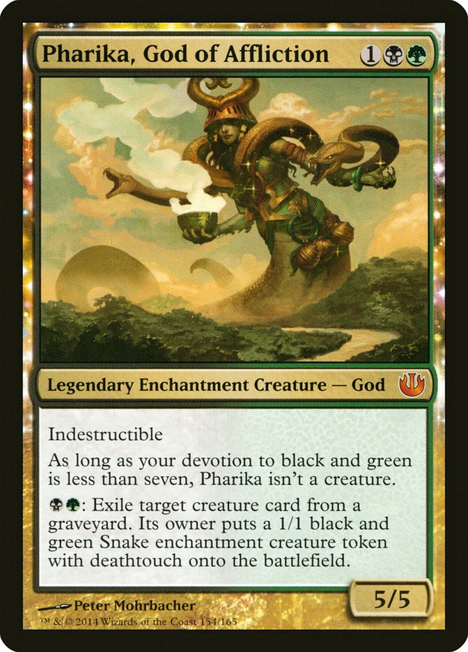 Pharika, God of Affliction [Journey into Nyx] | Card Citadel