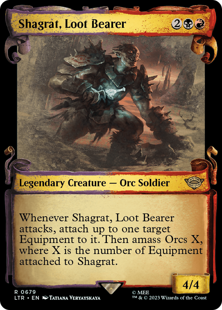 Shagrat, Loot Bearer [The Lord of the Rings: Tales of Middle-Earth Showcase Scrolls] | Card Citadel