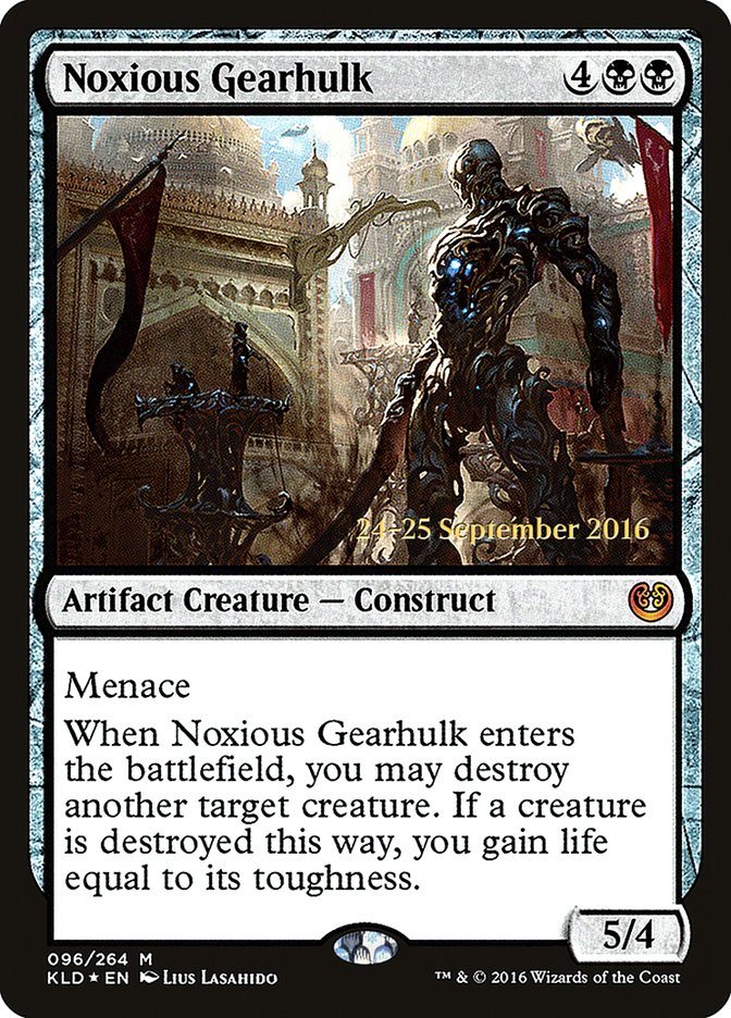 Noxious Gearhulk [Kaladesh Promos] | Card Citadel