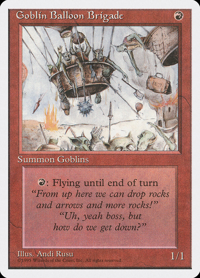 Goblin Balloon Brigade [Fourth Edition] | Card Citadel