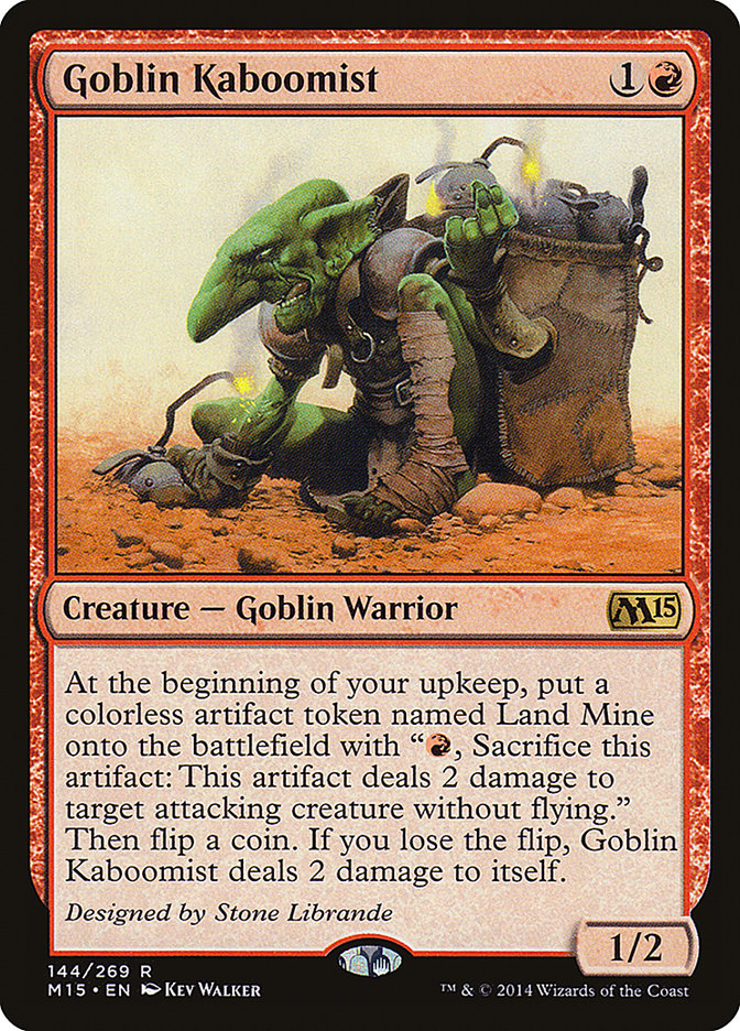 Goblin Kaboomist [Magic 2015] | Card Citadel