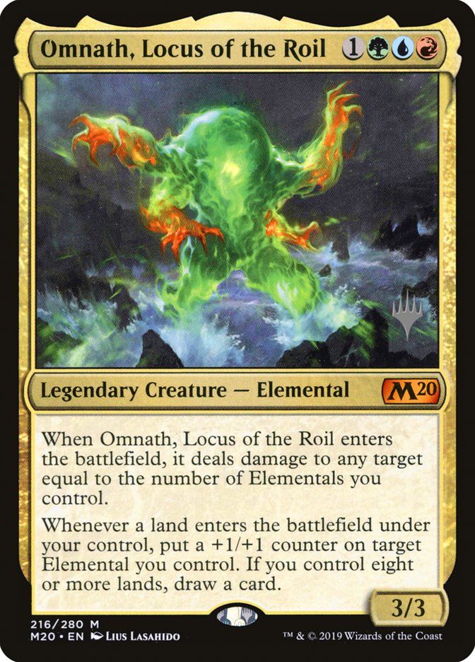 Omnath, Locus of the Roil [Core Set 2020 Promos] | Card Citadel