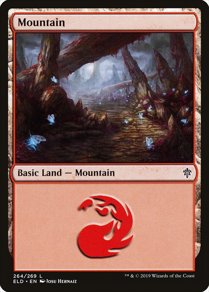Mountain (264) [Throne of Eldraine] | Card Citadel