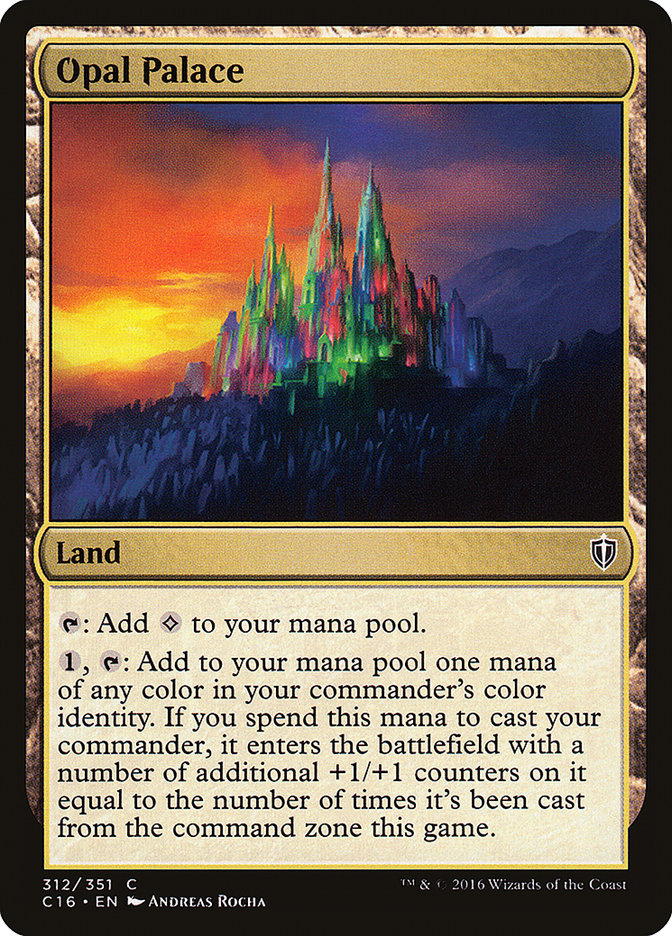 Opal Palace [Commander 2016] | Card Citadel