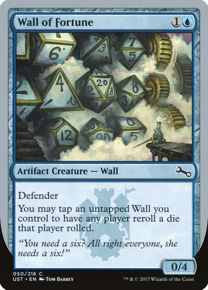 Wall of Fortune [Unstable] | Card Citadel