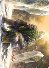 Svella, Ice Shaper Art Card [Kaldheim: Art Series] | Card Citadel